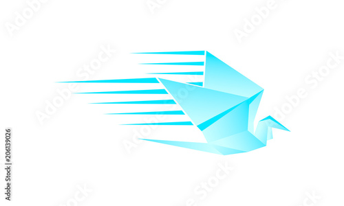 Free Download Flying bird logo - GFXLoad