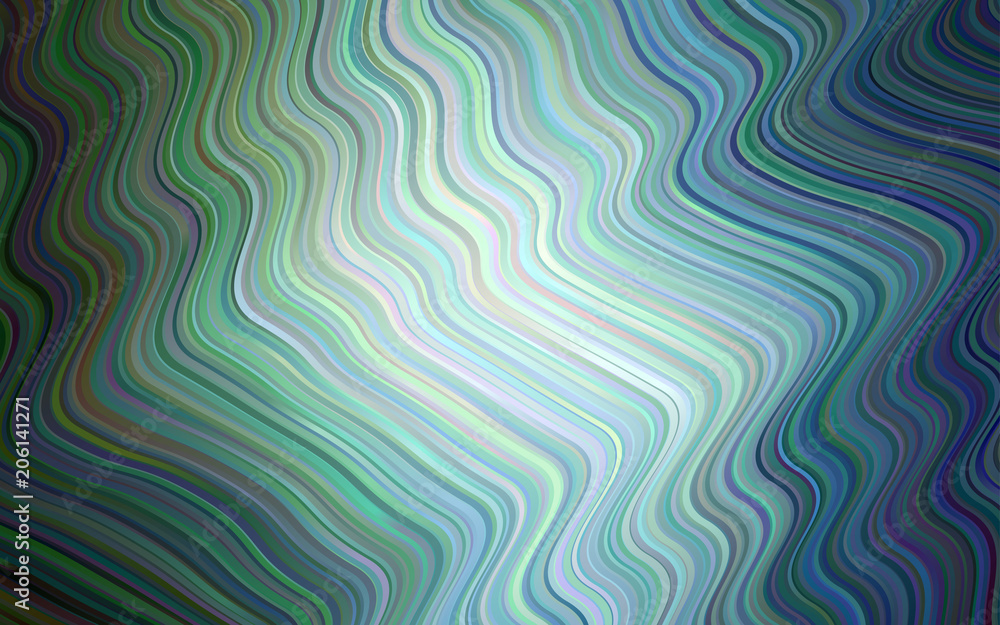 Light Blue, Green vector template with liquid shapes. Light Blue, Green vector template with liquid shapes.