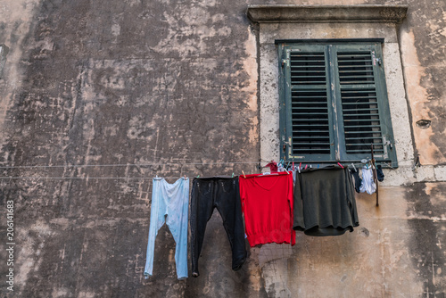 Laundry drying on a clothesline © Pav-Pro Photography 