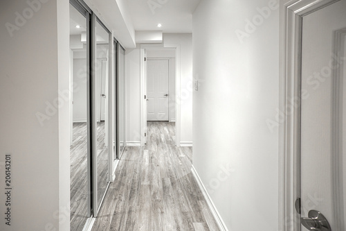 Bright hallway in an apartment