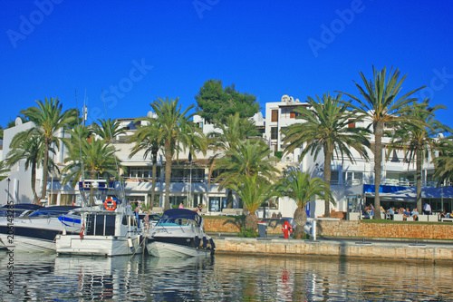 Mallorca Hafen und Promenade Cala D'Or
