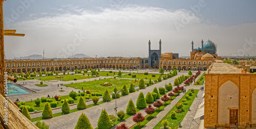 Isfahan Imam Square aerial photo