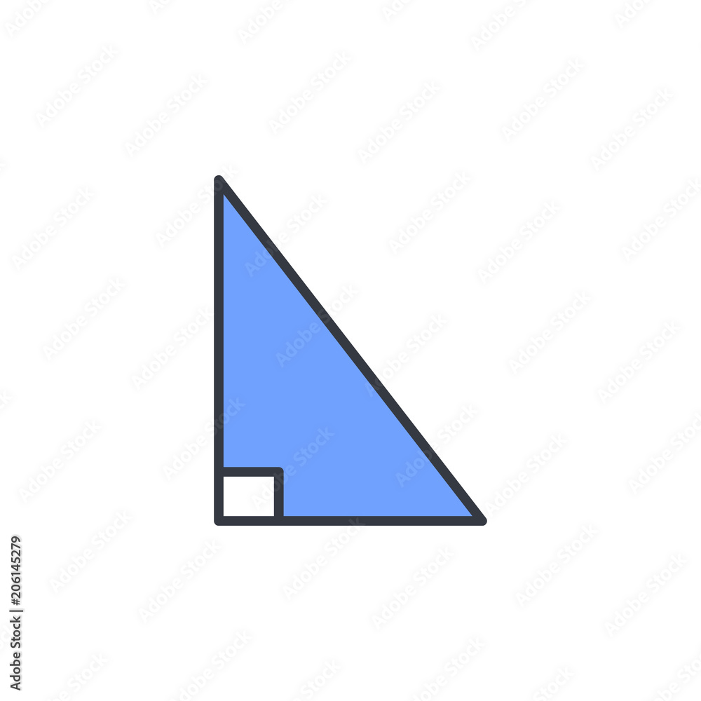 right triangle icon. Element of web icon with one color for mobile concept and web apps. Thin line right triangle icon can be used for web and mobile. Premium icon right triangle icon. Element of web icon with one color for mobile concept and web apps. Thin line right triangle icon can be used for web and mobile. Premium icon
