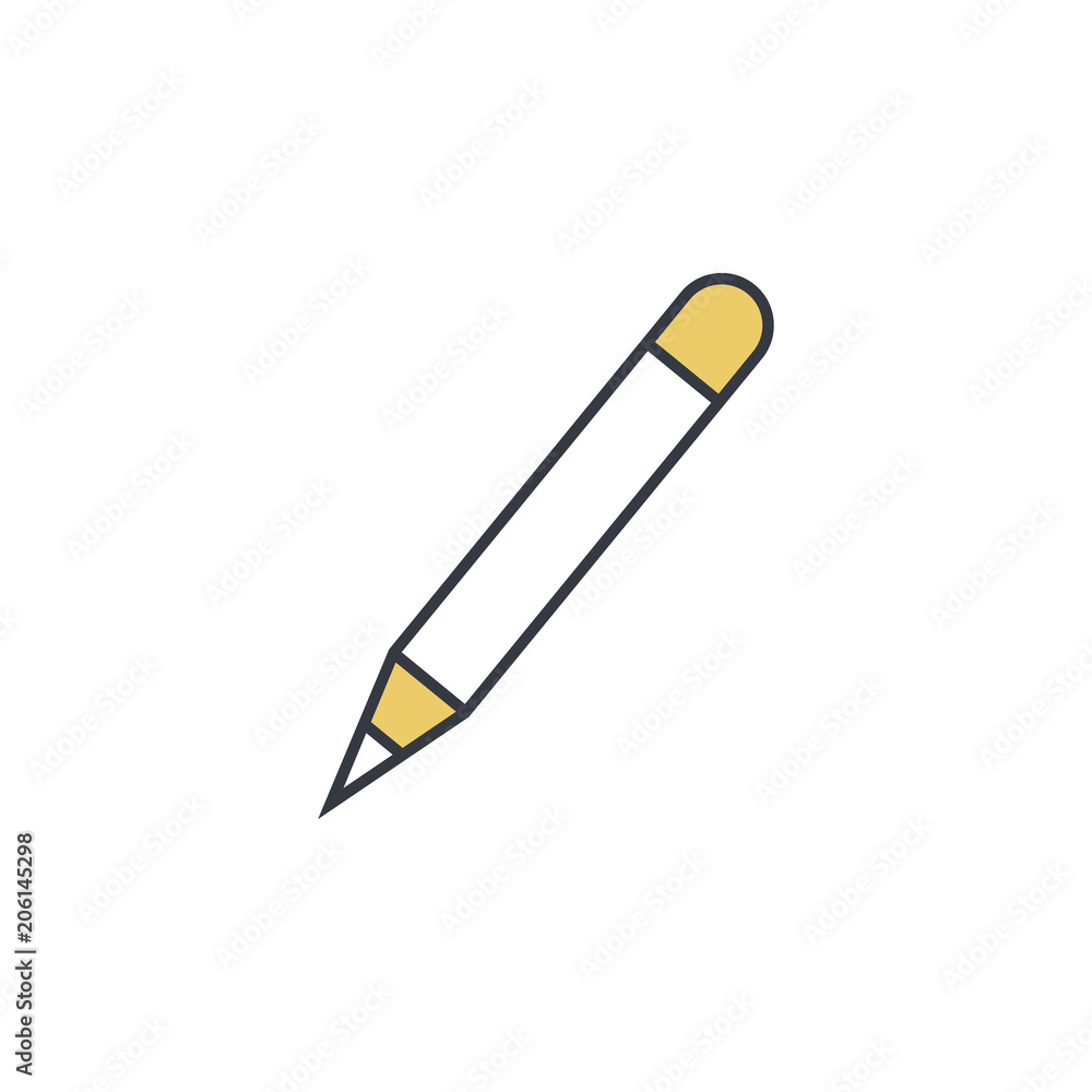 a pen icon. Element of web icon with one color for mobile concept and web apps. Thin line a pen icon can be used for web and mobile. Premium icon a pen icon. Element of web icon with one color for mobile concept and web apps. Thin line a pen icon can be used for web and mobile. Premium icon