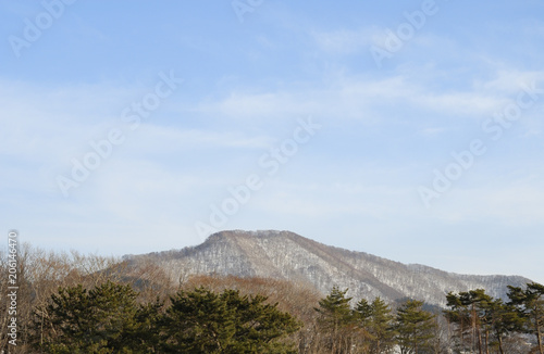 冬 山 空 雪 素材