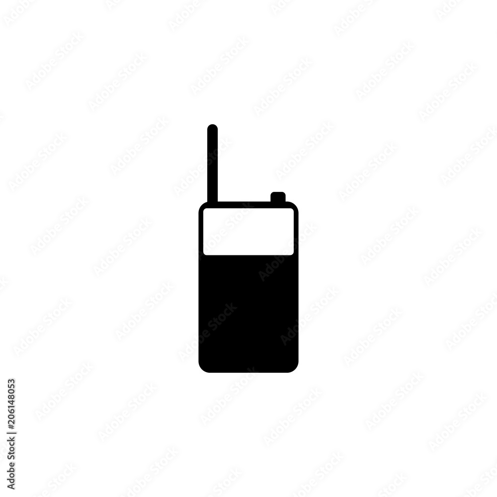 portable radio icon. Element of web icon with one color for mobile concept and web apps. Isolated portable radio icon can be used for web and mobile portable radio icon. Element of web icon with one color for mobile concept and web apps. Isolated portable radio icon can be used for web and mobile