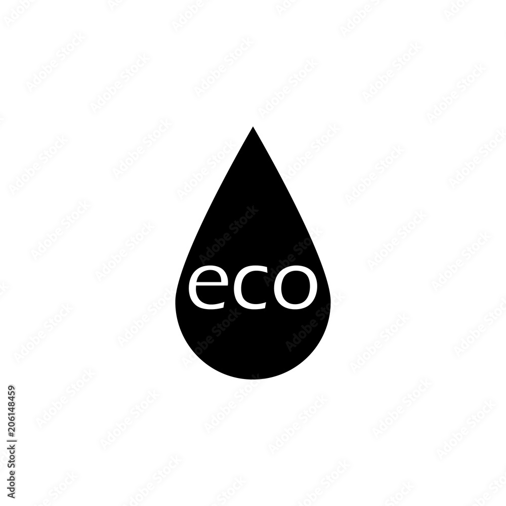 eco drop icon. Element of web icon with one color for mobile concept and web apps. Isolated eco drop icon can be used for web and mobile eco drop icon. Element of web icon with one color for mobile concept and web apps. Isolated eco drop icon can be used for web and mobile