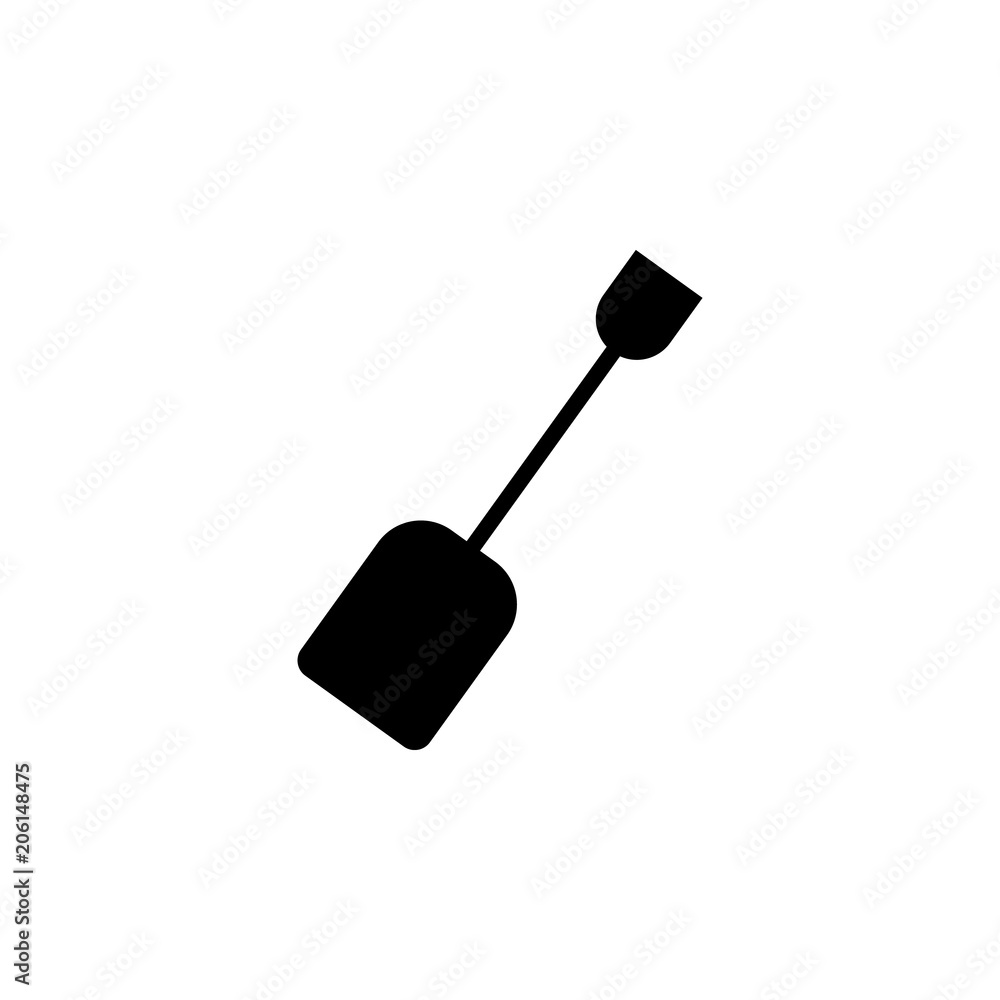 shovel icon. Element of web icon with one color for mobile concept and web apps. Isolated shovel icon can be used for web and mobile shovel icon. Element of web icon with one color for mobile concept and web apps. Isolated shovel icon can be used for web and mobile
