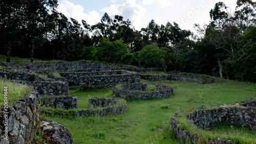 The Castro de Romariz is a fortified settlement dating from the 5th century BC, with occupancy levels up to the first century AD. Romariz - Santa Maria da Feira, Portugal. photo