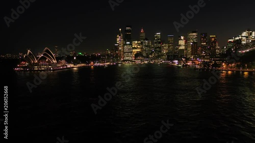 Aerial Australia Sydney April 2018 Night 30mm 4K Inspire 2 Prores

Aerial video of downtown Sydney in Australia at night. photo