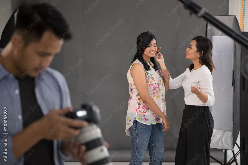 Photography concept of young people