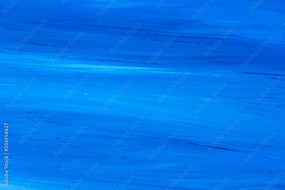 Obraz premium blue art painted texture background