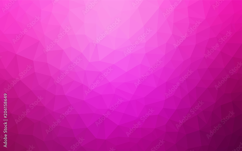 Light Pink vector abstract polygonal pattern. Light Pink vector abstract polygonal pattern.