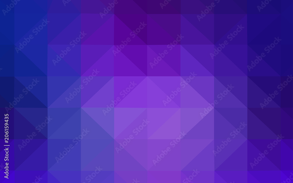 Light Blue, Red vector shining triangular cover. Light Blue, Red vector shining triangular cover.