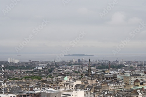View of Edinburgh from above