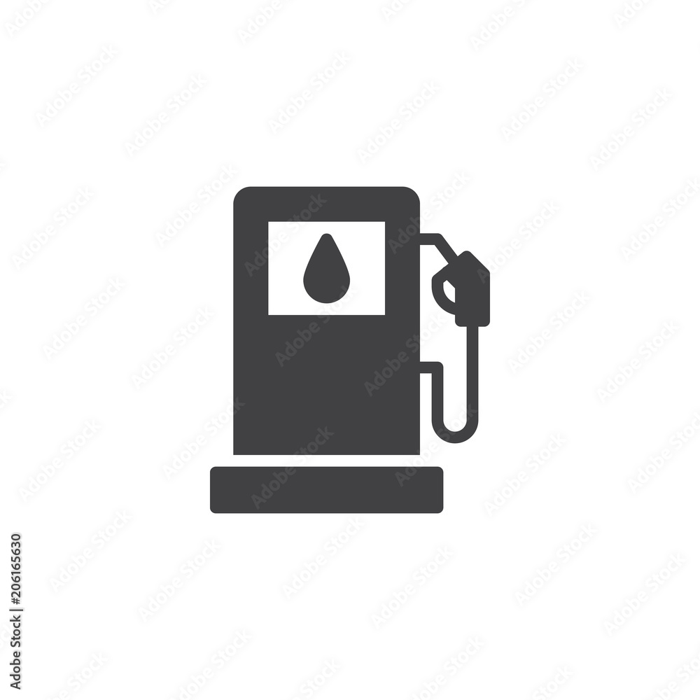 Gas station vector icon. filled flat sign for mobile concept and web design. Gasoline pump nozzle simple solid icon. Symbol, logo illustration. Pixel perfect vector graphics Gas station vector icon. filled flat sign for mobile concept and web design. Gasoline pump nozzle simple solid icon. Symbol, logo illustration. Pixel perfect vector graphics