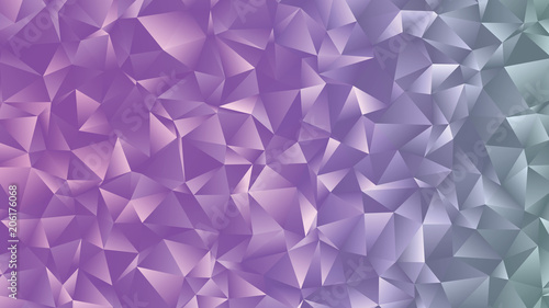 Modern polygonal abstract background. Low poly crystal pattern. Graphic resource for your backgrounds, wallpaper, screen savers, covers, print, business cards, posters.
