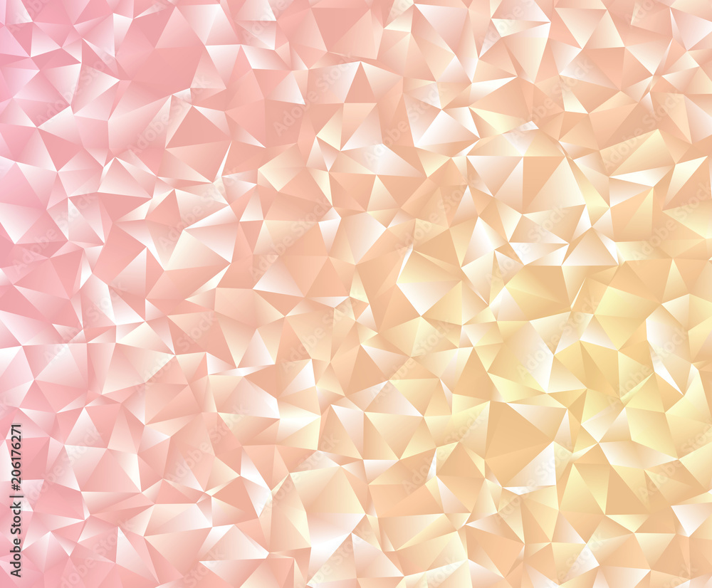 Modern polygonal abstract background. Low poly crystal pattern. Graphic resource for your backgrounds, wallpaper, screen savers, covers, print, business cards, posters.