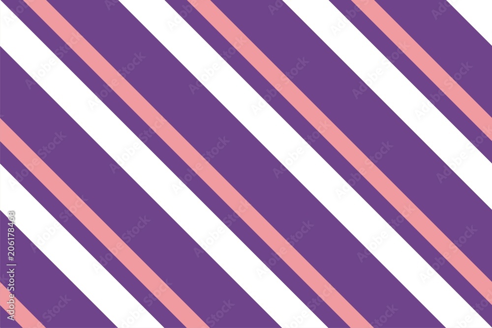 Obraz premium Seamless pattern. Slanted stripes on color background. Striped diagonal pattern For printing on fabric, paper, wrapping, 