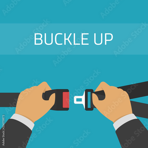 Safety belt illustration.
