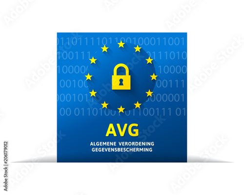 AVG - Algemene Verordening Gegevensbescherming Binaire code 