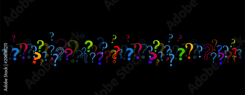 punti interrogativi, domande, domandare