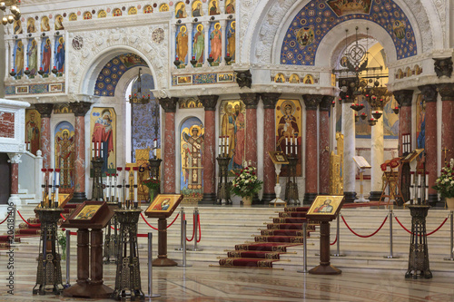 Orthodox cathedral in Saint-Petersburg.
