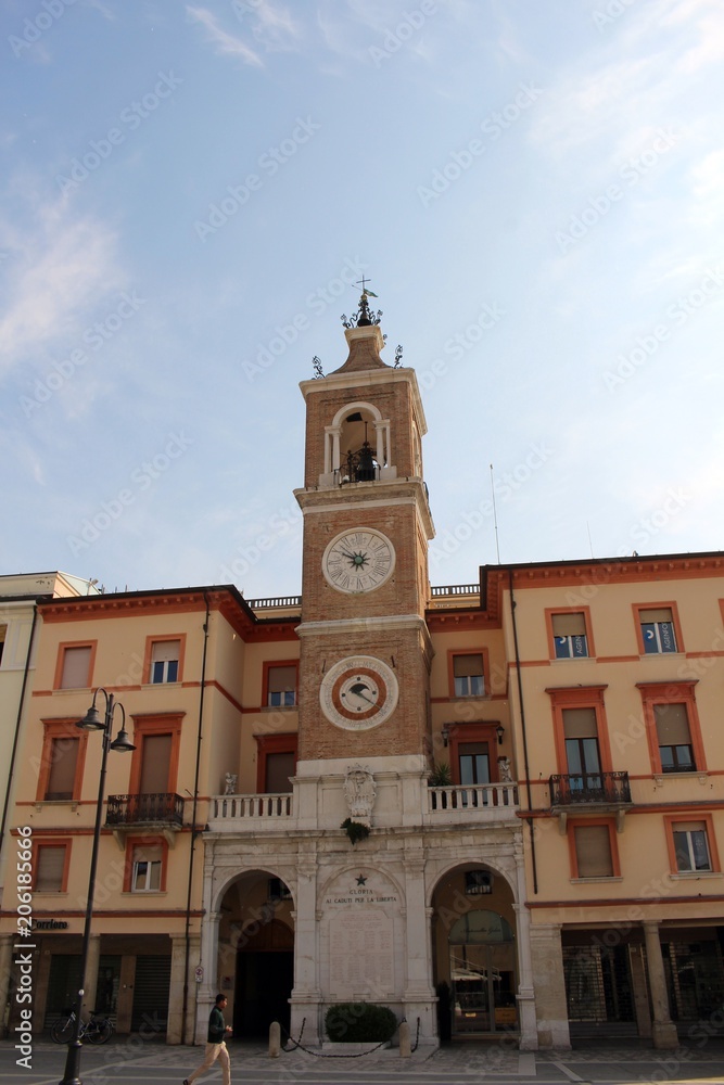 Obraz premium Stadtansicht von Rimini.