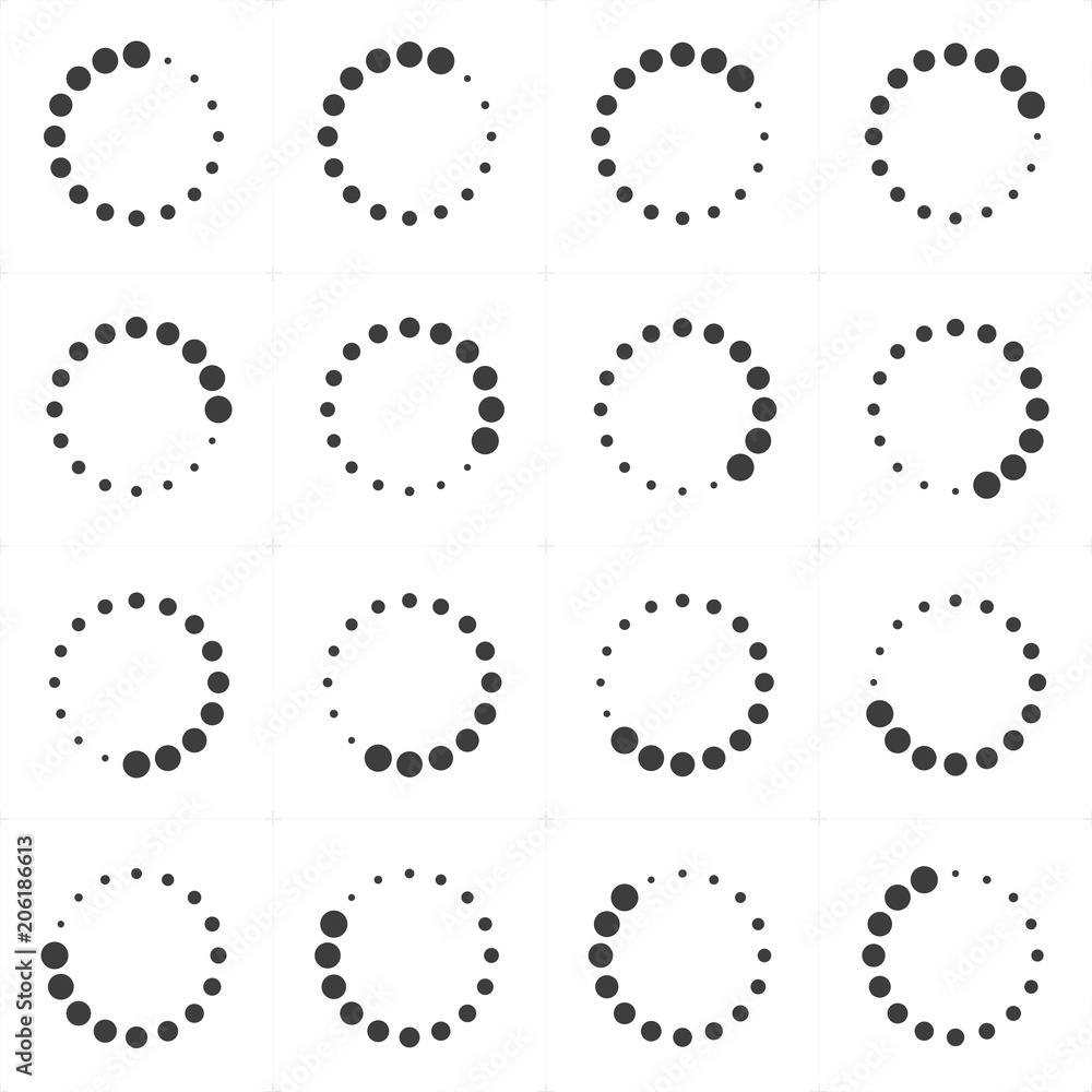 Loading or preloaders icon set. Loading or preloaders icon set.