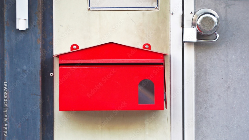 red mailbox