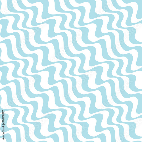 abstract wavy stripes seamless pattern