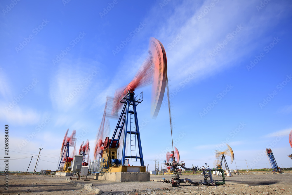 Oil pipeline in oil field Oil pipeline in oil field