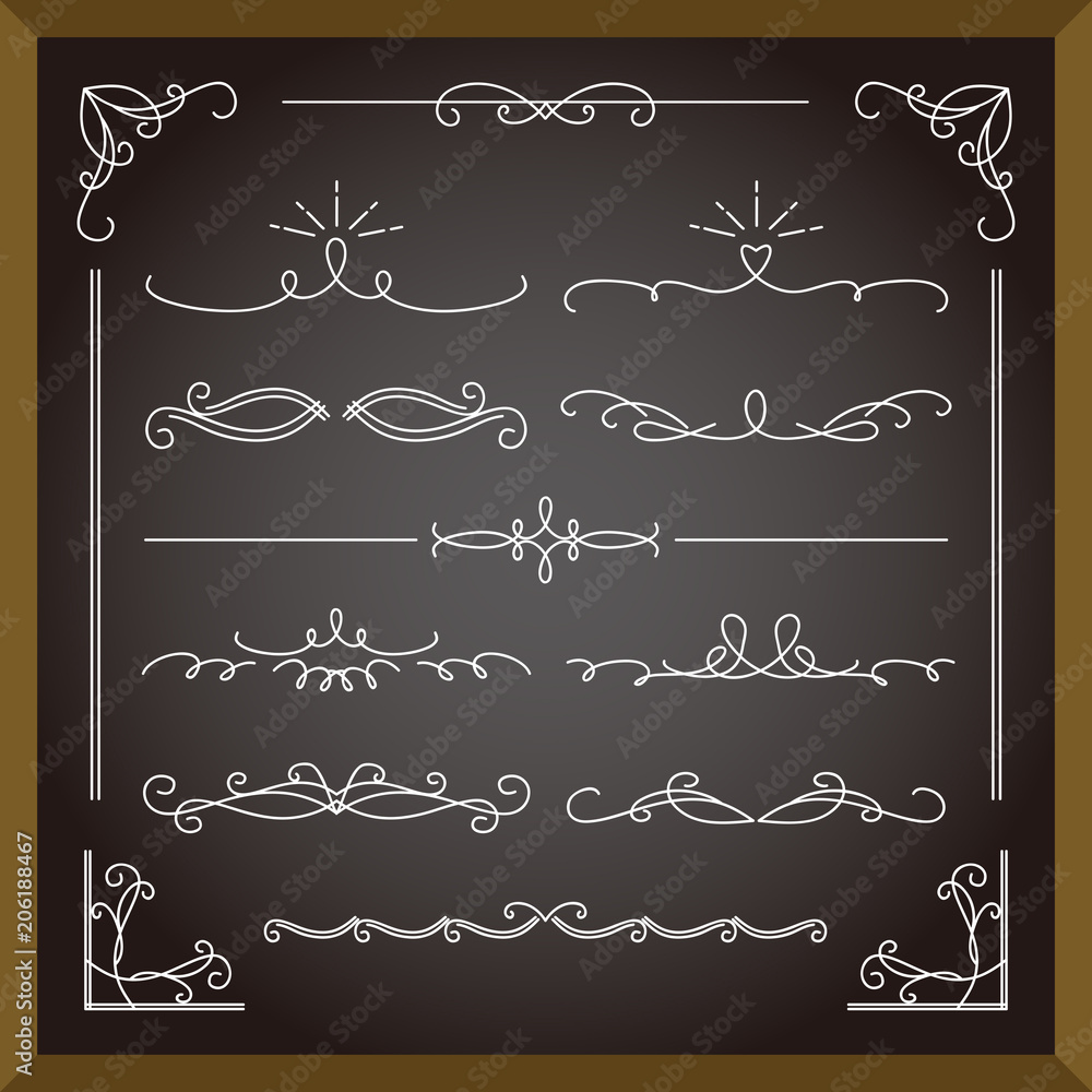 装飾フレーム 黒板 Vector Eps 10 Stock Vector Adobe Stock 装飾フレーム 黒板 Vector Eps 10 Stock Vector Adobe Stock