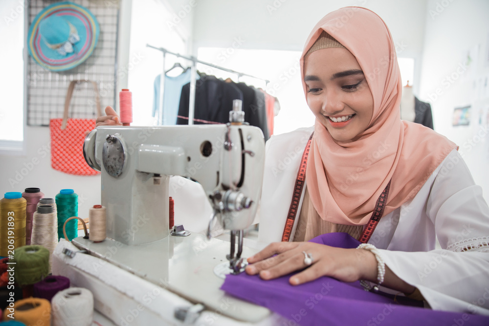 young muslim fashion designer