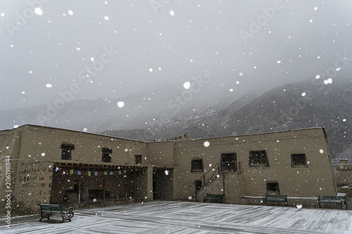 Φωτογραφία Tabo monastery in Spite Valley, The monastery goes back to Yeshe Ö, one of the early kings of Tibet: It is one of the oldest in the entire Tibetan cultural area