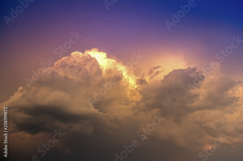 Gewitterwolken