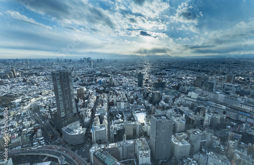 東京雪景色