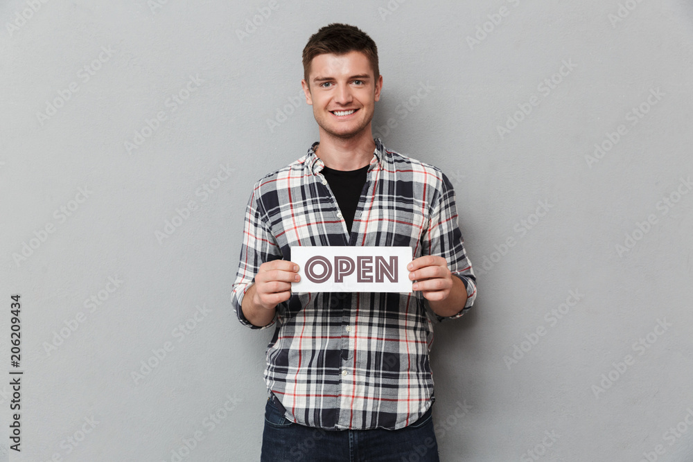 Portrait of a smiling young man Portrait of a smiling young man