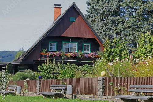 Holzhaus in Soboth in der Steiermark photo