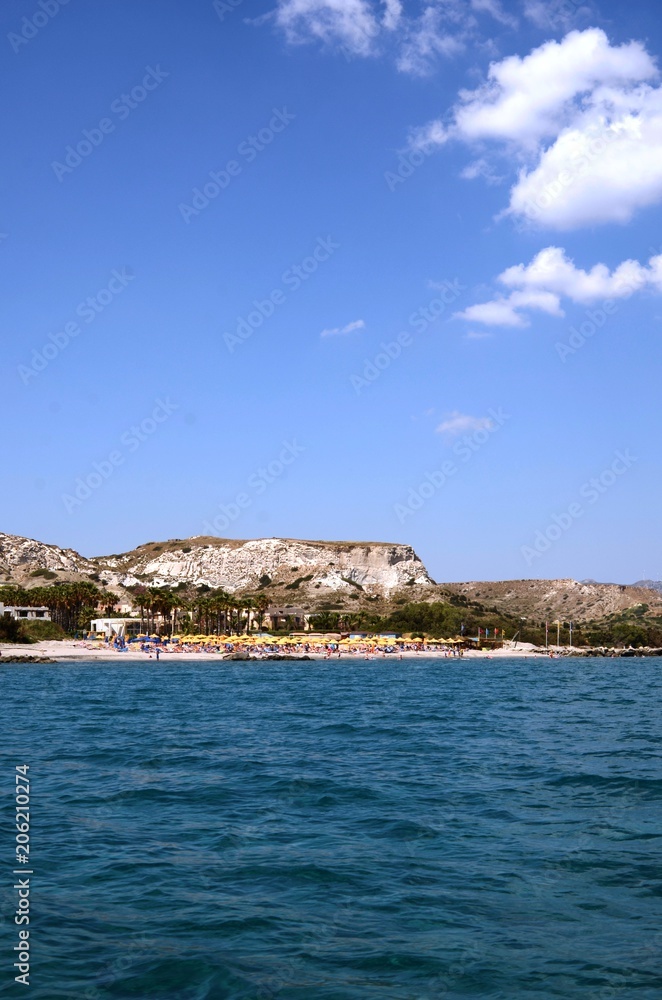 Tour en catamaran au large de la plage de Kardamena (Kos-Grèce)
