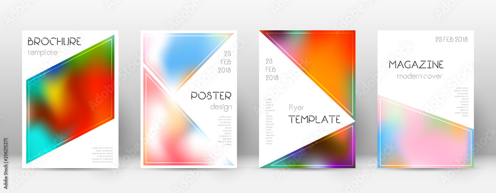 Flyer layout. Triangle ideal template for Brochure, Annual Report, Magazine, Poster, Corporate Presentation, Portfolio, Flyer. Bewitching colorful cover page. Flyer layout. Triangle ideal template for Brochure, Annual Report, Magazine, Poster, Corporate Presentation, Portfolio, Flyer. Bewitching colorful cover page.
