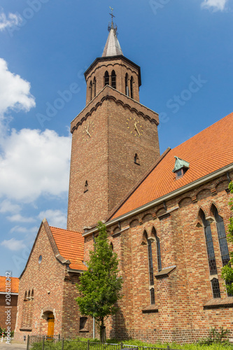 Historic Dominicus church in the center of Leeuwarden, Netherlands