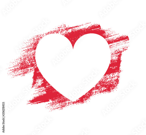 Heart shape vector