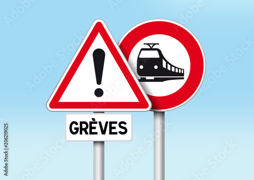Grèves - Train