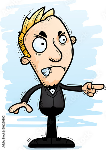 Angry Cartoon Groom