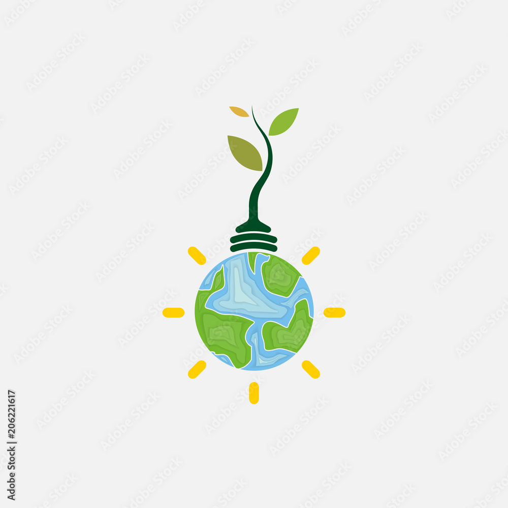 Save environment design vector material 08 free download