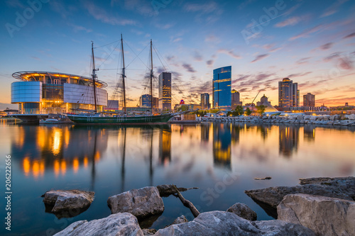 Milwaukee, Wisconsin, USA Skyline