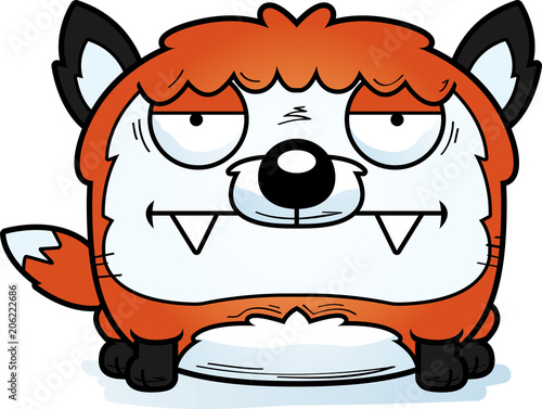 Bored Cartoon Fox