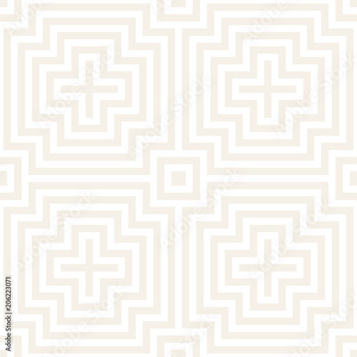 Vector seamless subtle pattern. Modern stylish texture with monochrome trellis. Repeating geometric grid. Simple lattice design.