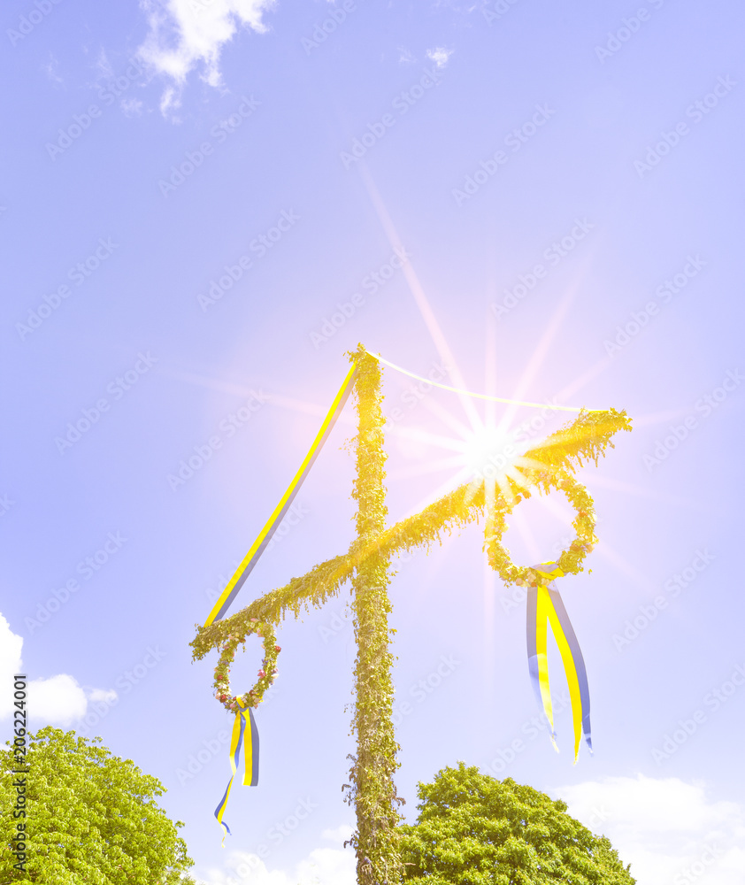 Obraz premium Mittsommerbaum